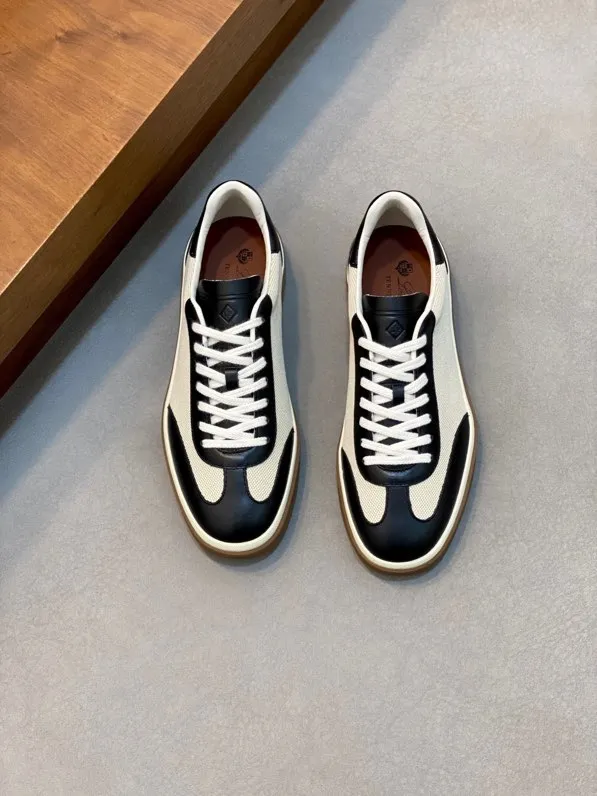 💰420Loro Piana — Classic casual shoes, men's lace-up casual shoes and sneakers, high-quality lightweight and comfortable fabrics, suitable for outdoor leisure, the color is young and energetic, and it looks great with sportswear or casual suits! Code number: 39-44 (38, 45, 46, can be customized)